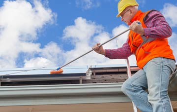 Over Kellet soft wash roof cleaning